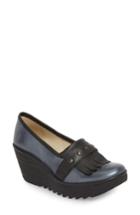 Women's Fly London Yela Wedge Pump .5-6us / 36eu - Black