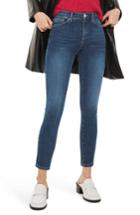 Petite Women's Topshop Sidney Ankle Skinny Jeans X 28 - Blue
