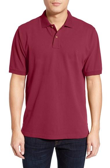 Men's Rodd & Gunn 'devonport' Original Fit Stretch Cotton Pique Polo, Size - Red