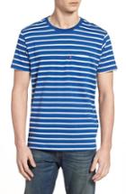 Men's Levi's Stripe Classic Pocket T-shirt - Blue