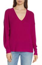 Women's Eileen Fisher Merino Wool Sweater, Size - Pink