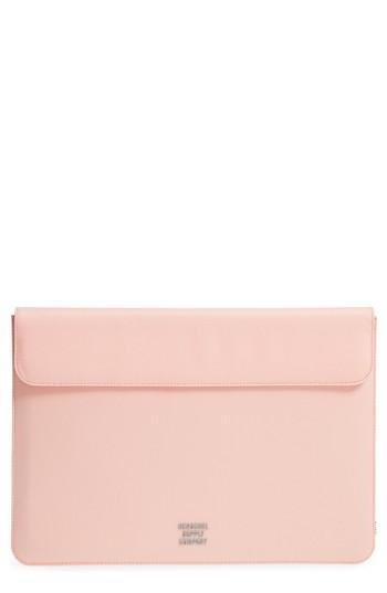 Hershel Supply Co. Spokane 15-inch Macbook Pro Canvas Sleeve - Pink