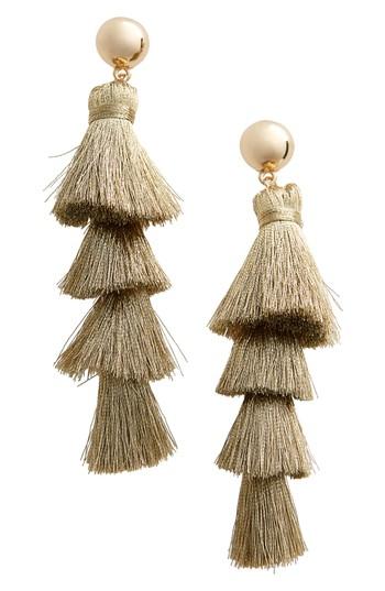 Women's Baublebar Gabriela Fringe Tassel Earrings