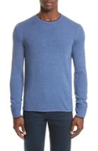 Men's Rag & Bone Merino Wool Blend Pullover, Size - Blue