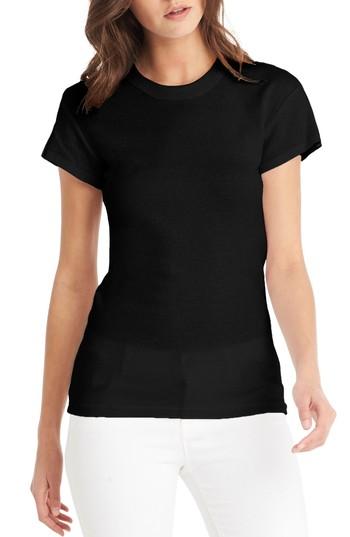 Women's Michael Stars Basic Band Crew Tee