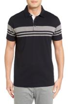 Men's Bobby Jones Trio Stripe Jersey Golf Polo
