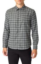 Men's 7 Diamonds Asher Trim Fit Flannel Shirt - Grey