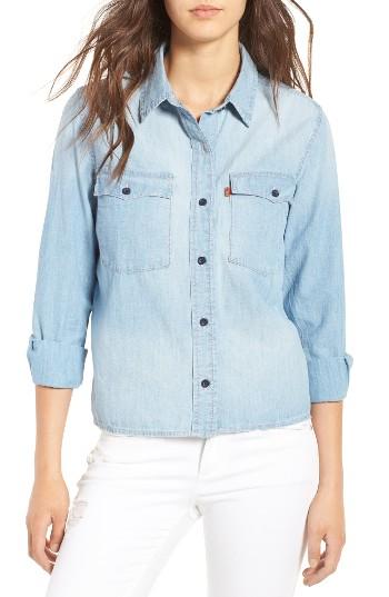 Women's Levi's Western Denim Shirt