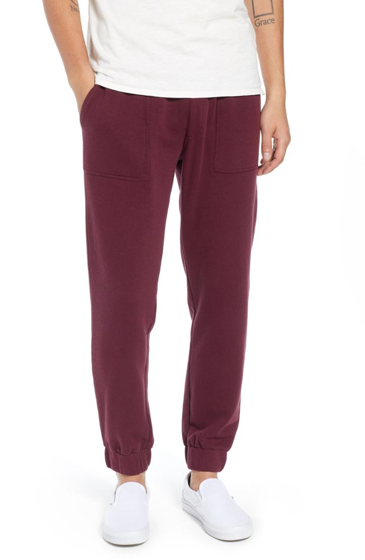 Men's The Rail Utility Jogger Pants - Burgundy