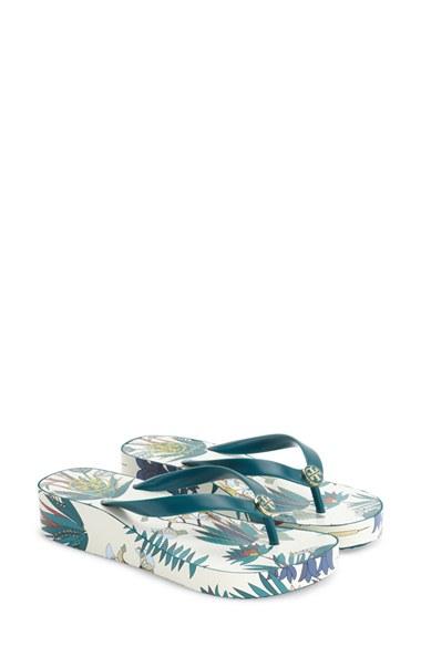 Women's Tory Burch 'thandie' Platform Wedge Sandal