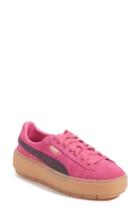 Women's Puma Platform Trace Sneaker .5 M - Pink