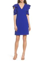 Women's Chelsea28 Ruffle Cold Shoulder Dress - Blue