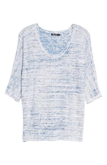 Women's Nic+zoe Open Breeze Linen Cotton Blend Sweater