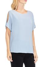 Women's Vince Camuto Shoulder Cutout Top - Blue