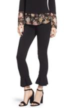 Women's Bailey 44 Passion Ruffle Hem Crop Pants - Black