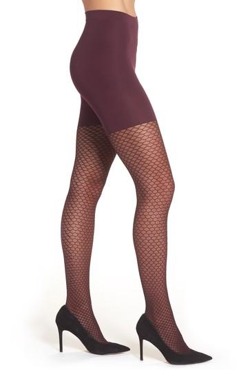 Women's Spanx Honeycomb Shaper Tights, Size B - Red