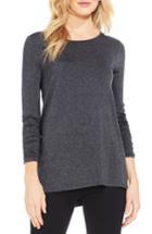 Women's Vince Camuto Ruched Sleeve Top - Grey