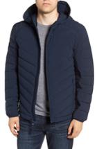 Men's Marc New York Delavan Down Hooded Jacket - Blue