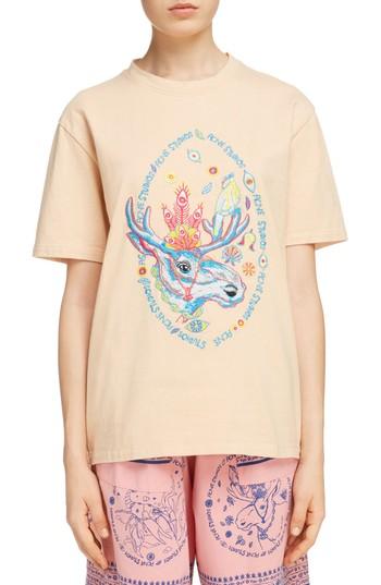 Women's Acne Studios Bemabe Moose Tee - Yellow