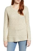 Women's Caslon Mixed Stitch Sweater - Ivory