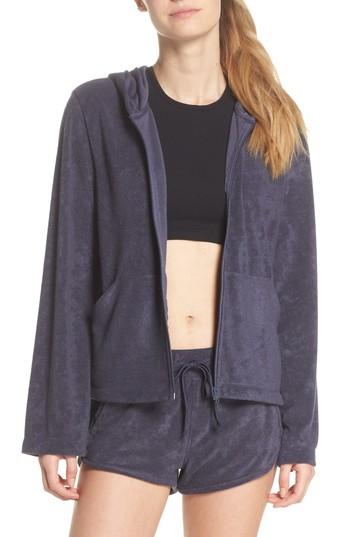 Women's Zella Spa Hoodie, Size - Grey