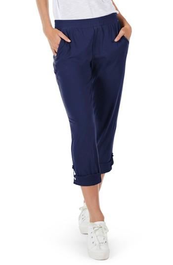 Women's Michael Stars Rolled Sweat Pants - Grey