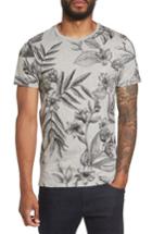 Men's Ted Baker London Peggi Floral Print T-shirt (m) - Black