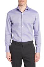 Men's Boss Sharp Fit Dress Shirt R - Purple