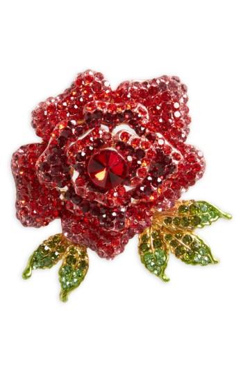 Cara Rose Crystal Hair Pin