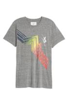 Men's Sol Angeles Cascade Crew T-shirt, Size - Grey