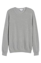 Men's Lacoste Pique Cotton Sweater (s) - Grey
