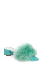 Women's Jeffrey Campbell 'beaton' Slide Sandal .5 M - Green