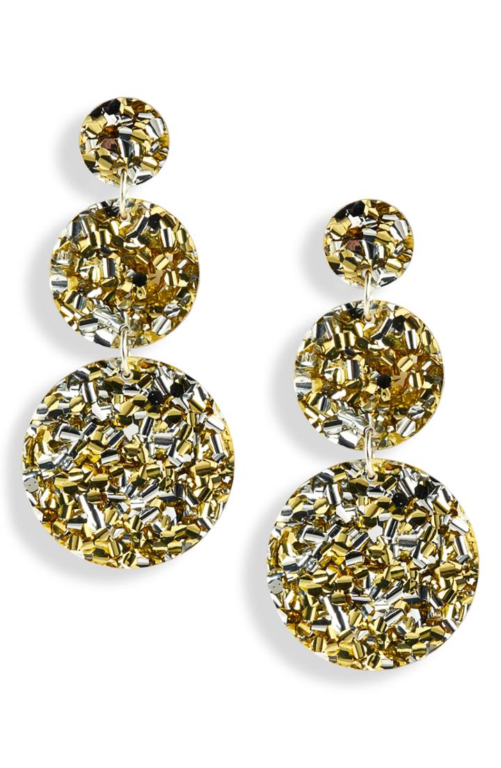 Women's The Accessory Junkie Elaine Triple Drop Earrings