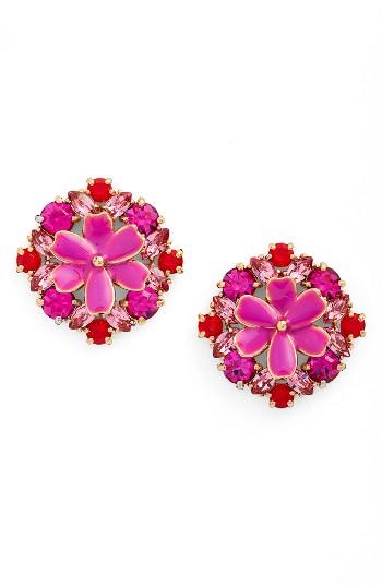 Women's Kate Spade New York Here Comes The Sun Crystal Stud Earrings