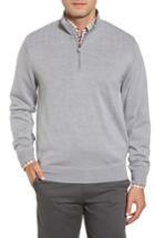 Men's Bobby Jones Cable Wind Wool Sweater, Size - Grey