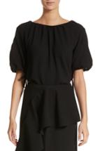Women's Rejina Pyo Sofie Puff Sleeve Crepe Blouse - Black