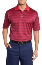 Men's Bobby Jones Greenwich Stripe Jacquard Polo, Size - Pink