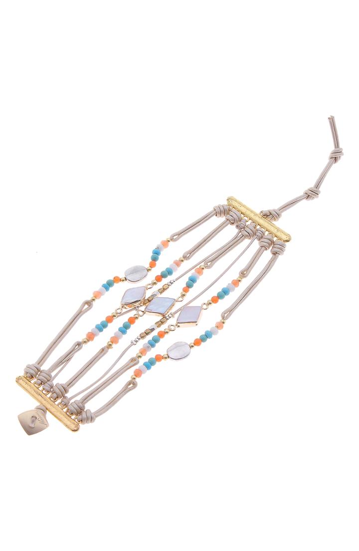 Women's Nakamol Design Multistrand Button Cuff