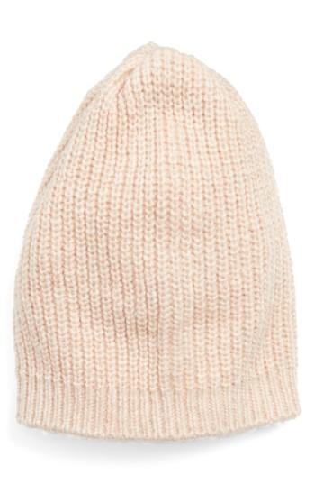 Women's Halogen Ribbed Beanie - Pink