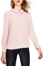 Women's Boden Maggie Piped Collar Blouse