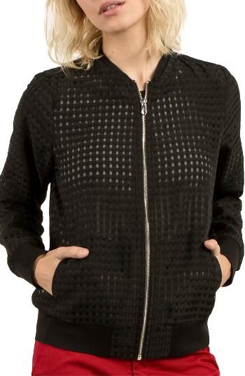 Women's Volcom X Gmj Sheer Jacket - Black