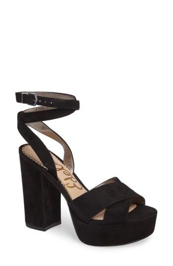 Women's Sam Edelman Mara Sandal .5 M - Black