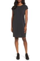 Women's Eileen Fisher Stretch Tencel Knit Shift Dress, Size - Grey