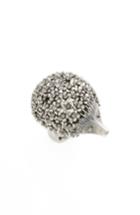 Women's Oscar De La Renta Crystal Hedgehog Ring