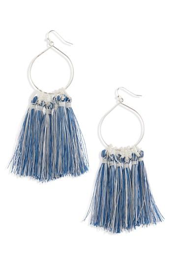 Women's Bp Metal Loop Fringe Earrings