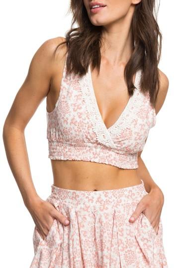 Women's Roxy Wendi Crop Top - Pink