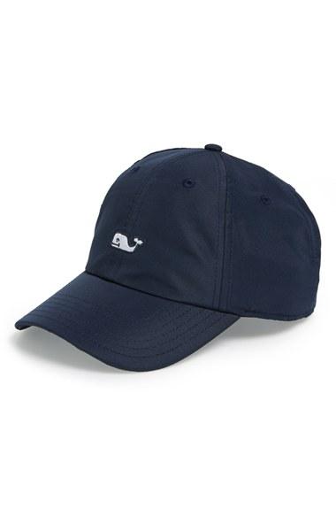 Men's Vineyard Vines Whale Performance Baseball Cap - Blue