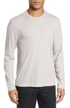 Men's James Perse Melange Long Sleeve Graphic T-shirt (l) - Grey