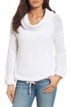 Women's Caslon Convertible Off The Shoulder Pullover, Size - White
