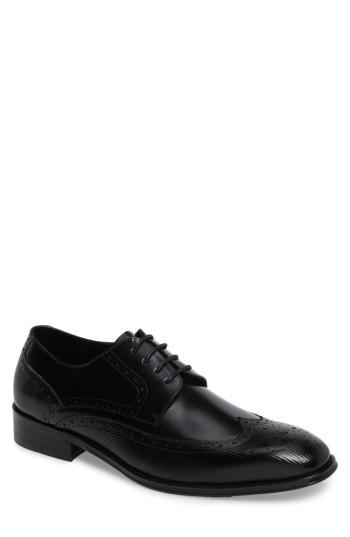 Men's Kenneth Cole New York Wingtip .5 M - Black